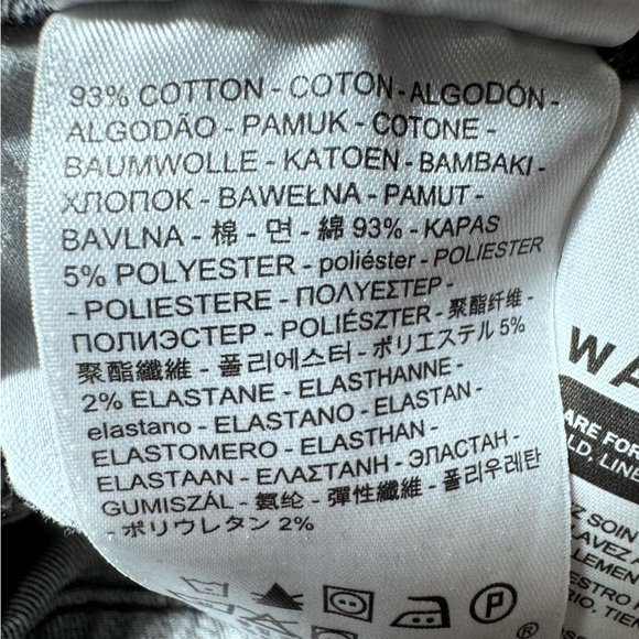 Levi's Skinny Denim Overalls Size 32 Grey Black - Picture 14 of 16